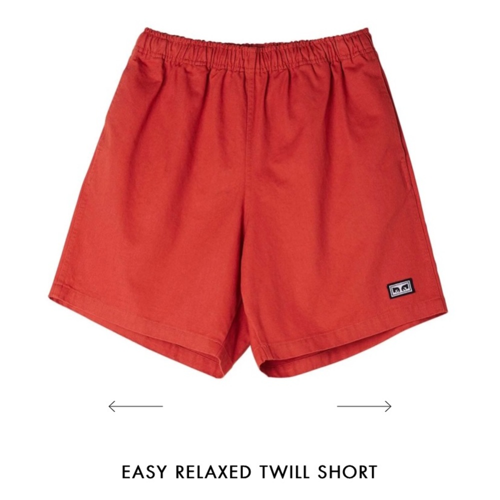 Obey Easy Relaxed Twill Short